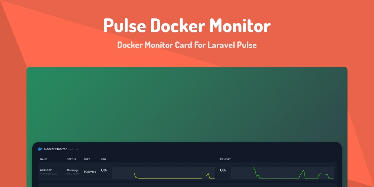 Pulse Docker Monitor Docker Monitor Card For Laravel Pulse Made Pulse docker monitor docker monitor card for laravel pulse made